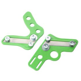 Edge Strip Trimmer Knife Paint Board Trimming Woodworking Manual Aligner Scraper Gypsum Boards Scraping Knife Carpenter Hardware (Color: 2 Pcs Set)