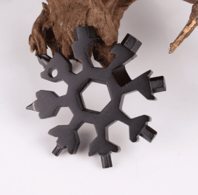 Snow 18 In One Multi-Function Tool Card Combination (Color: Black, Style: 18 in one)