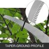 Outdoor Working Telescopic Pole Saw Curved Saw Blade Tree Pruner Pole Saw