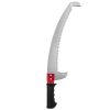 Outdoor Working Telescopic Pole Saw Curved Saw Blade Tree Pruner Pole Saw