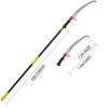 Outdoor Working Telescopic Pole Saw Curved Saw Blade Tree Pruner Pole Saw