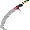 Outdoor Working Telescopic Pole Saw Curved Saw Blade Tree Pruner Pole Saw